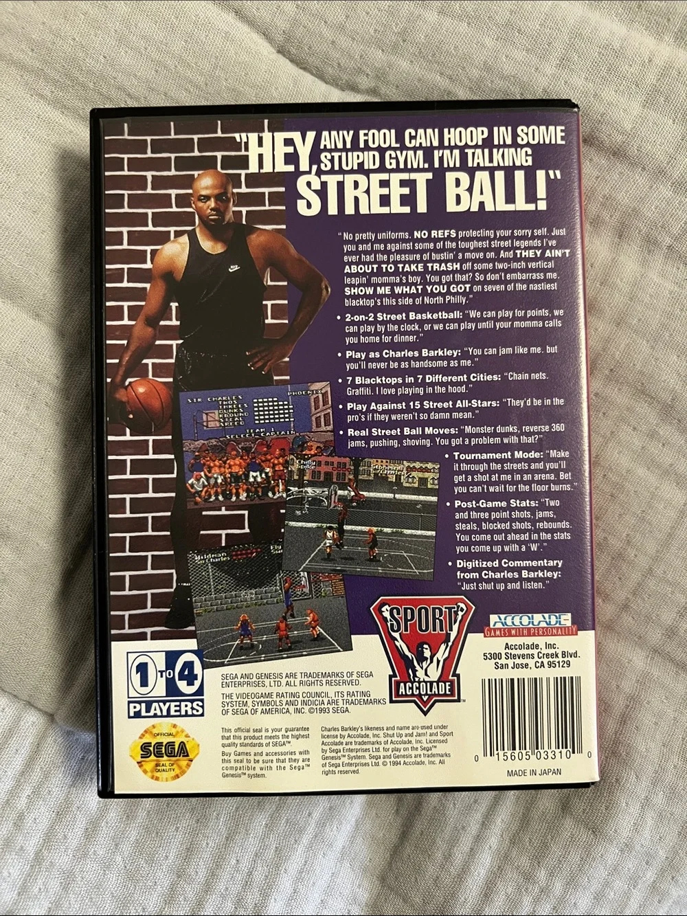 Sega genesis barkley